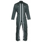 Combinaison SPEED ECO vert US en polyester/coton avec double fermetures glissières injectées