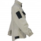 Blouson d'artisan bicolore beige et noir SELECT WEAR - DMD FRANCE