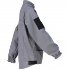 Blouson d'artisan bicolore gris acier et noir SELECT WEAR  - DMD FRANCE