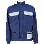 Blouson d'artisan bicolore bleu marine et gris perle SELECT WEAR  - DMD FRANCE