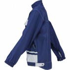 Blouson d'artisan bicolore bleu marine et gris perle SELECT WEAR  - DMD FRANCE