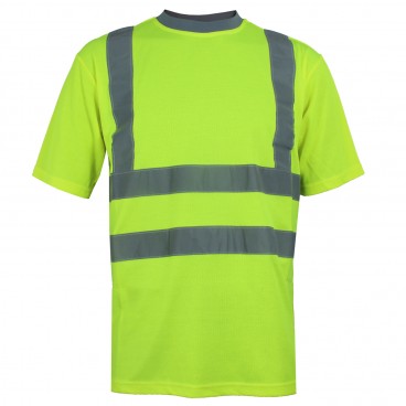 TEE-SHIRT HAUTE VISIBILITE COL ROND TEE-SHIRT HAUTE VISIBILITE COL ROND