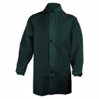 Veste de pluie vert US SONOMIX de DMD FRANCE en polyester enduit polyuréthane et PVC avec capuche