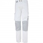 Pantalon de peintre blanc et gris acier SELECT WEAR - DMD FRANCE