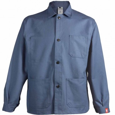 Veste grise à boutons 100% Coton - DMD FRANCE Veste grise à boutons 100% Coton - DMD FRANCE