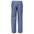 Pantalon de travail gris en coton/polyester 