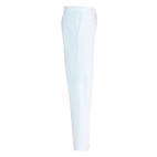 Pantalon de travail blanc en coton/polyester 