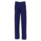 Pantalon de travail bleu marine en coton/polyester 