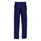 Pantalon de travail bleu marine en coton/polyester  