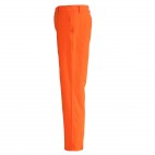 Pantalon de travail orange en coton/polyester 