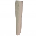 Pantalon de travail beige en coton/polyester 