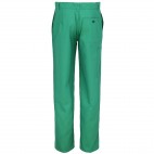 Pantalon de travail vert alpin en coton/polyester 