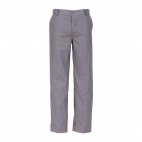 Pantalon de travail gris acier en coton/polyester 