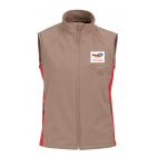Gilet léger Homme -teck/rouge