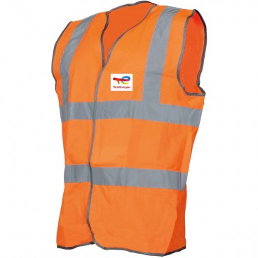 Gilet de sécurité HV -orange