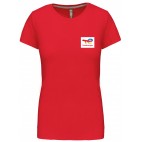 T SHIRT MIT V AUSSCHNITT Damen